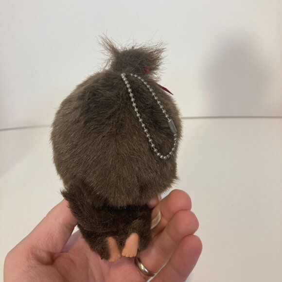 Monchhichi Keychain Water Tube Pair Sekiguchi Doll Toy Plush Japanese Monkey - Picture 9 of 14